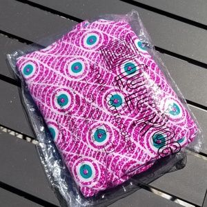 NWT Lularoe OS Pink Monster Leggings